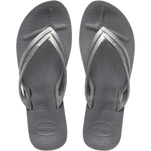 imageHavaianas Womens The Wedge Flip FlopsSteel Grey