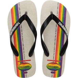 imageHavaianas Womens Top Pride Flip Flop SandalBlackBlack