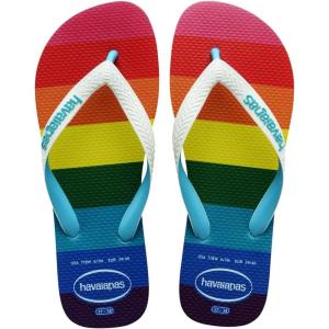 imageHavaianas Womens Top Pride Sole Flip Flop SandalRainbow