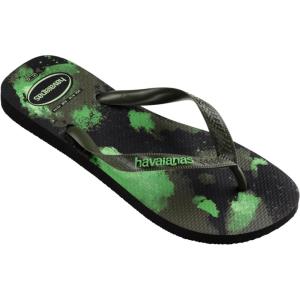 imageHavaianas boys Top Camo Flip Flop Sandal ToddlerLittle KidBig KidBlackMoss