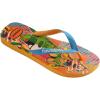 imageHavaianas Mens Disney Stylish Goofy Flip Flop Sandals Orange Citrus Size 1112