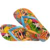imageHavaianas Mens Disney Stylish Goofy Flip Flop Sandals Orange Citrus Size 1112