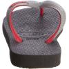 imageHavaianas Mens Top Mix Flip FlopBlack Noir Gris