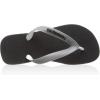 imageHavaianas Mens Top Mix Flip FlopBlack Steel Grey