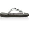 imageHavaianas Mens Top Mix Flip FlopBlack Steel Grey