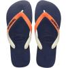 imageHavaianas Mens Top Mix Flip FlopBlue Navy Neon Orange 6776