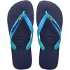 imageHavaianas Mens Top Mix Flip FlopNavy Blue Turquoise