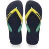 imageHavaianas Mens Top Mix Flip FlopNavy Neon Yellow