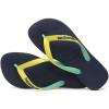 imageHavaianas Mens Top Mix Flip FlopNavy Neon Yellow