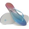 imageHavaianas Slim Gradient Sunset Flip Flop Sandal White 3738 Brazil US Mens 56 Womens 78 M