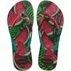 imageHavaianas Women Slim Summer Flip Flops  Watermelon Print Sandals  Tropical Green 910W  8M