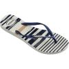 imageHavaianas Womens Slim Nautical Flip Flop SandalsWhite Navy