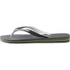 imageHavaianas Mens Top Mix Flip FlopSteel Grey White White