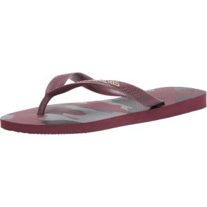 imageHavaianas Mens Top Camo Flip Flop SandalGrape Wine