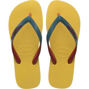 imageHavaianas Mens Top Mix Flip FlopGold Yellow