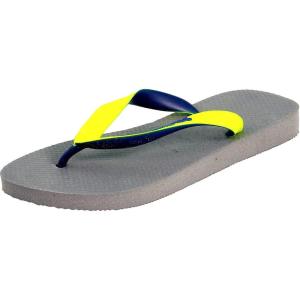 imageHavaianas Mens Top Mix Flip FlopMulticolor Steel Grey Led Yellow Fluor