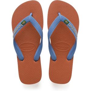 imageHavaianas Mens Top Mix Flip FlopOrange Bronze