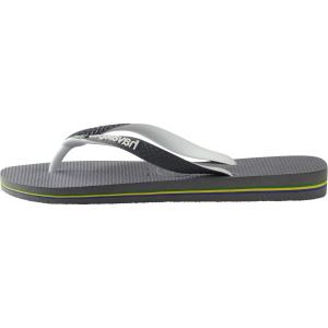 imageHavaianas Mens Top Mix Flip FlopSteel Grey White White