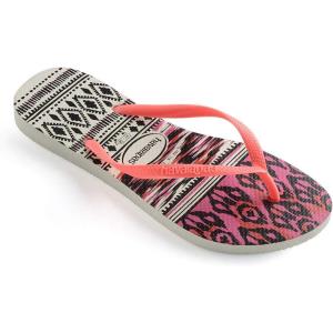 imageHavaianas Mens Top Mix Flip FlopWhite Coralnew