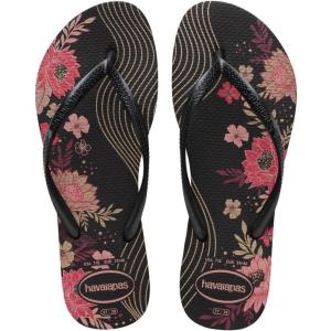 imageHavaianas for Women  Slim Organic Flip FlopsBlack 1