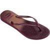 imageHavaianas Women Slim Gloss Flip Flops  Spring and Summer Pool Sandals for Women  Purple Soil 6