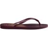imageHavaianas Women Slim Gloss Flip Flops  Spring and Summer Pool Sandals for Women  Purple Soil 6