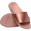 imageHavaianas Womens Slide Classic Metallic SandalCrocus Rose