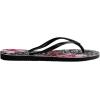 imageHavaianas Womens Slim Animal Floral Flip Flop SandalBlack