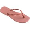 imageHavaianas Womens Slim Square Solid Flip FlopsCrocus Rose