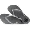 imageHavaianas Girls Kids Slim Gloss Flip Flop Sandals Black Size 9C little kid