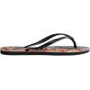 imageHavaianas Kids Slim Mixed Print Flip Flops  Spring and Summer Flower and Cheetah Sandals for Girls  BlackBlack 9C little kid
