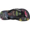 imageHavaianas UnisexChild Slim Pets Flip Flop SandalBlack