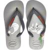 imageHavaianas UnisexChild Slim Pets Flip Flop SandalIce Grey