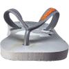 imageHavaianas UnisexChild Slim Pets Flip Flop SandalIce Grey