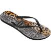 imageHavaianas kids slim mixed print sandal  black  9C little kid