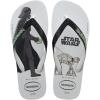 imageHavaianas Boys Kids Star Wars Flip Flop SandalBlackWhite