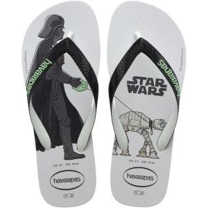imageHavaianas Boys Kids Star Wars Flip Flop SandalBlackWhite