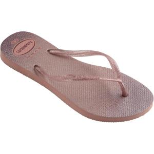imageHavaianas Girls Slim Gloss ToddlerLittle KidBig KidCrocus Rose
