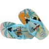 imageHavaianas Baby Disney Classics Sandals  Mickey Mouse Shoes with Back Strap  Beige StrawBlue 5C toddler