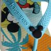 imageHavaianas Baby Disney Classics Sandals  Mickey Mouse Shoes with Back Strap  Beige StrawBlue 5C toddler