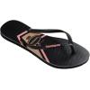imageHavaianas Kids Slim Stripes Metallic Sandal Black 3 Youth