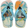 imageHavaianas Baby Disney Classics Sandals  Mickey Mouse Shoes with Back Strap  Beige StrawBlue 5C toddler