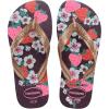imageHavaianas Girls Kids Flores Sandal EggplantRose Gold FlipFlopEggplantRose Gold