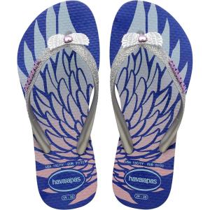imageHavaianas Girls Slim Glitter II ToddlerLittle KidBig KidMarine Blue