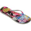 imageHavaianas Womens Disney Slim Stylish Minnie Mouse Flip Flop Sandal White Size 78