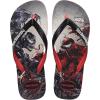 imageHavaianas Men Top Marvel Flip Flops  Spiderman vs Venom Sandals  Ruby RedBlack 1112
