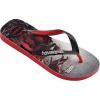 imageHavaianas Men Top Marvel Flip Flops  Spiderman vs Venom Sandals  Ruby RedBlack 1112
